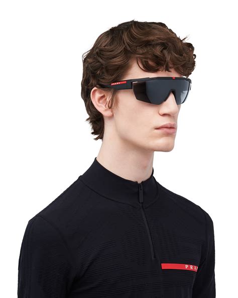 prada linea rossa impavid sunglasses.